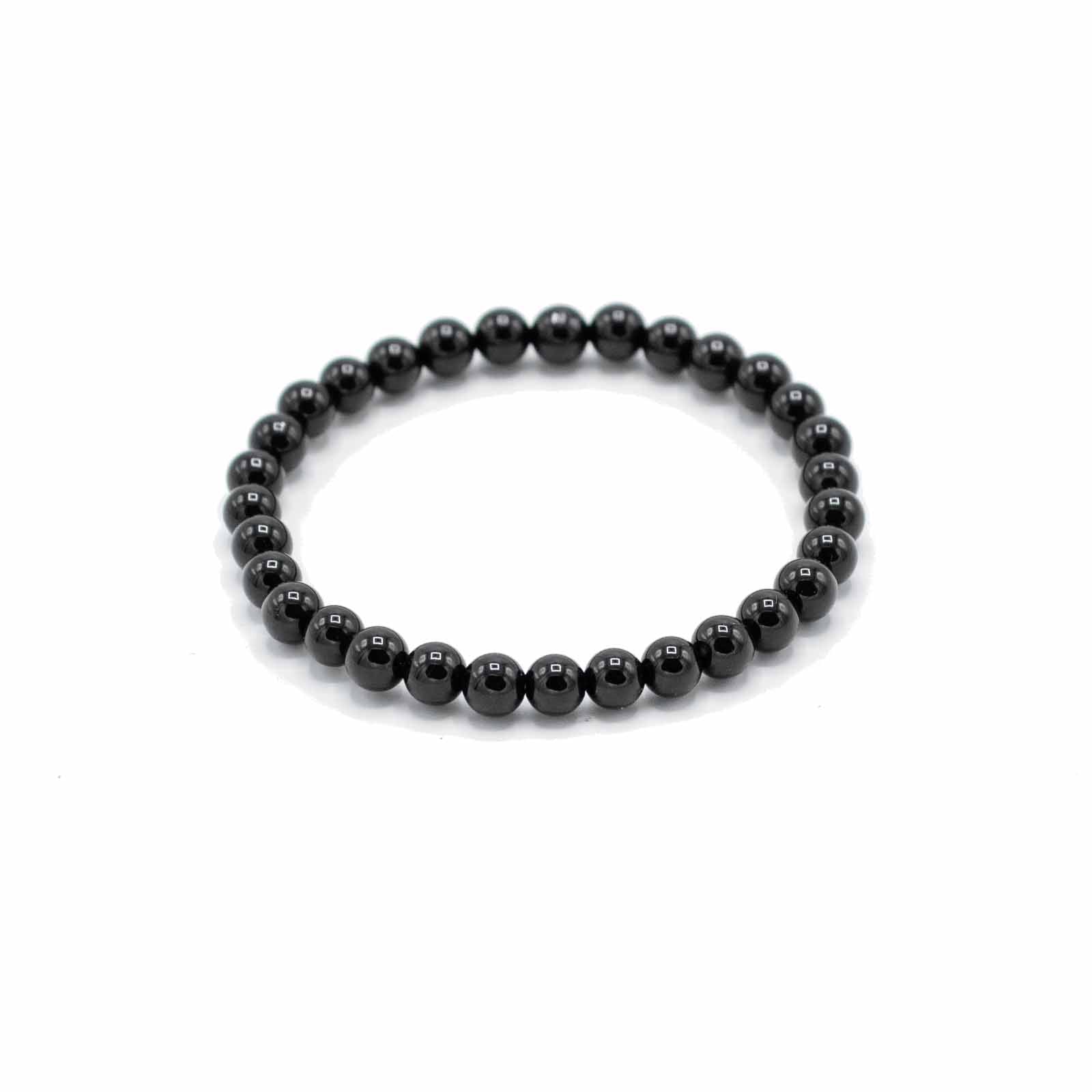 Protection - Black Agate - Gemstone Manifestation Bracelet