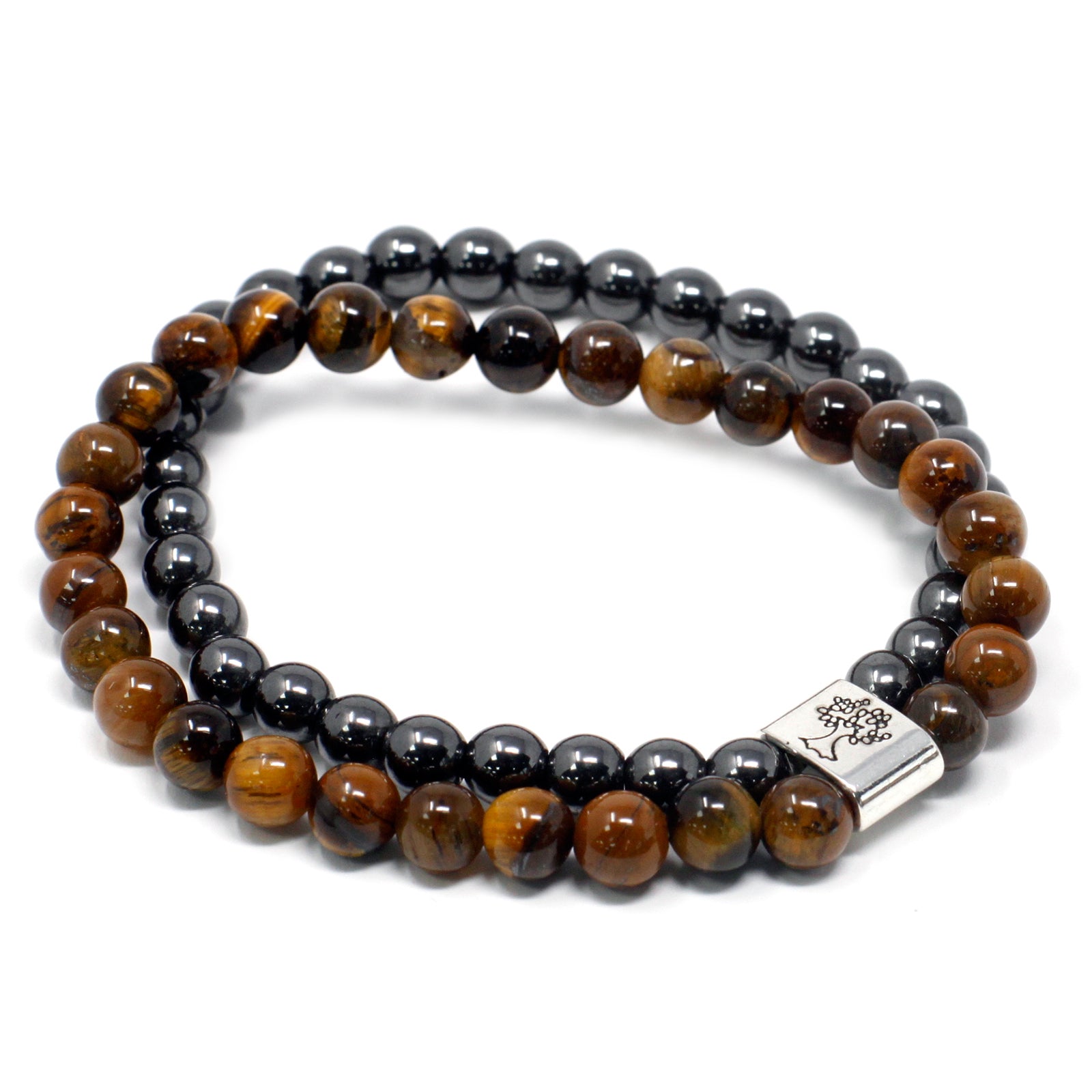 Tiger Eye - Magnetic Gemstone Bracelet