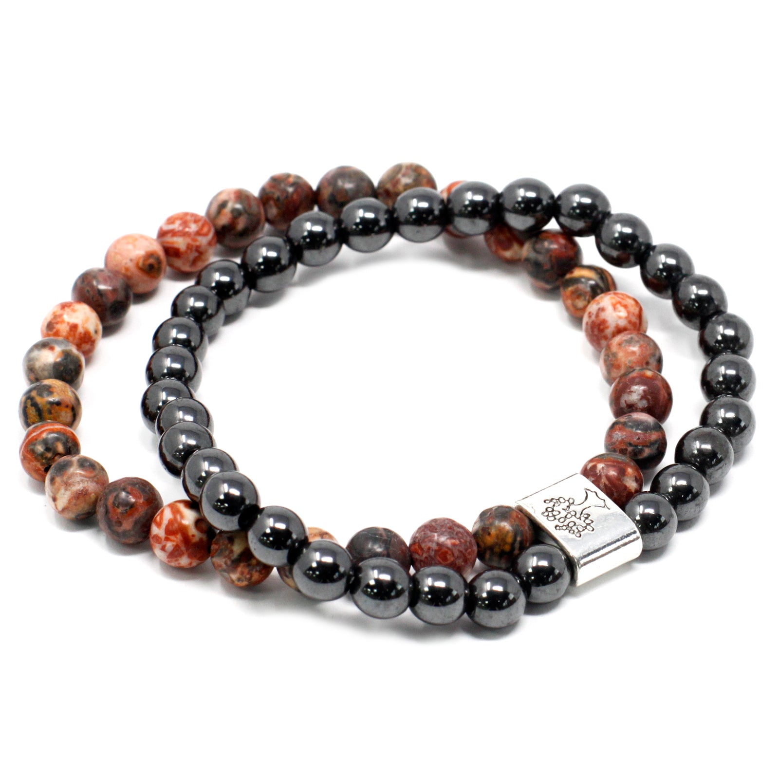 Leopard Skin - Magnetic Gemstone Bracelet