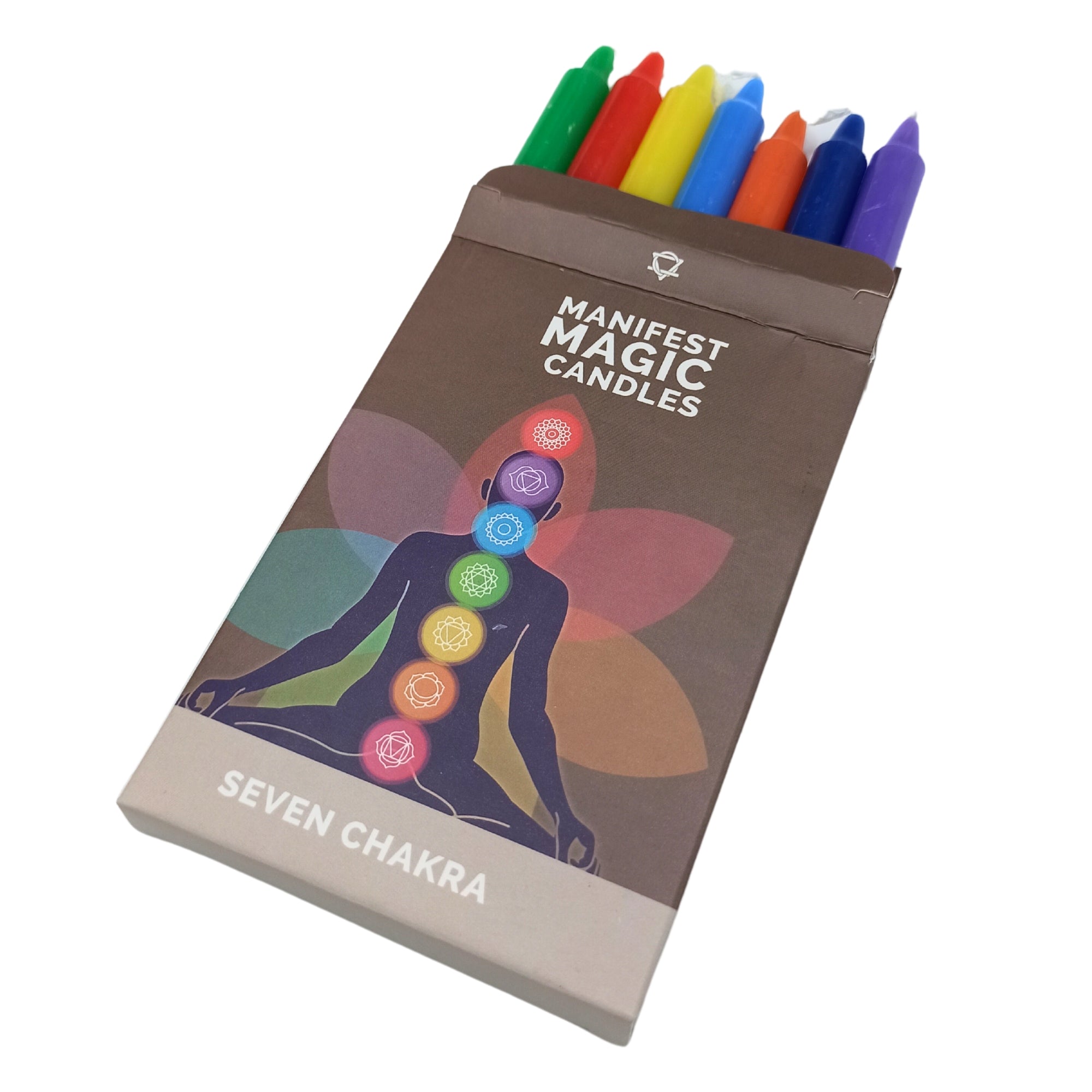 Seven Chakra Manifest Candles