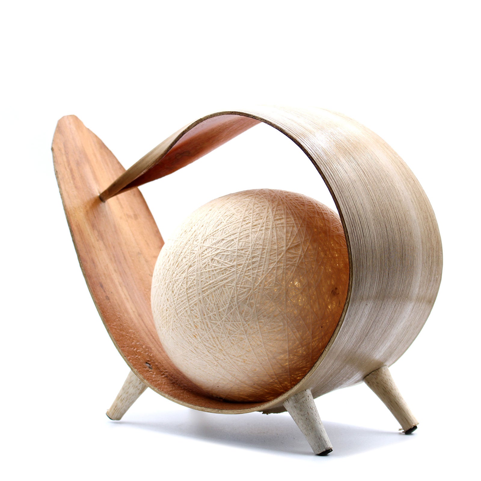 Natural Loop - Natural Coconut Lamp - UK Plug