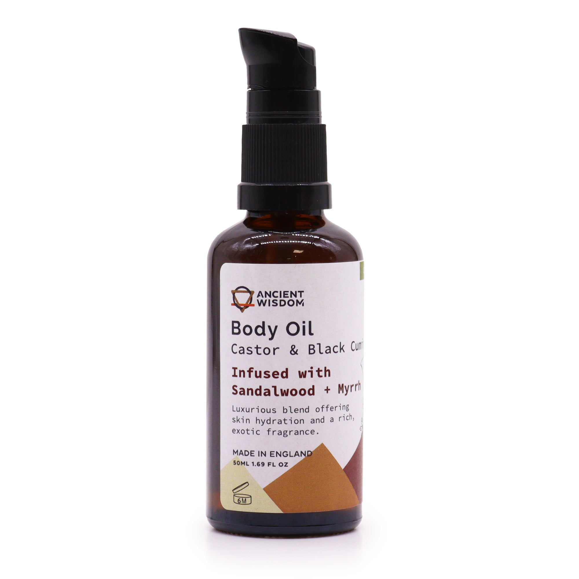 Sandalwood & Myrrh Organic Body Oil