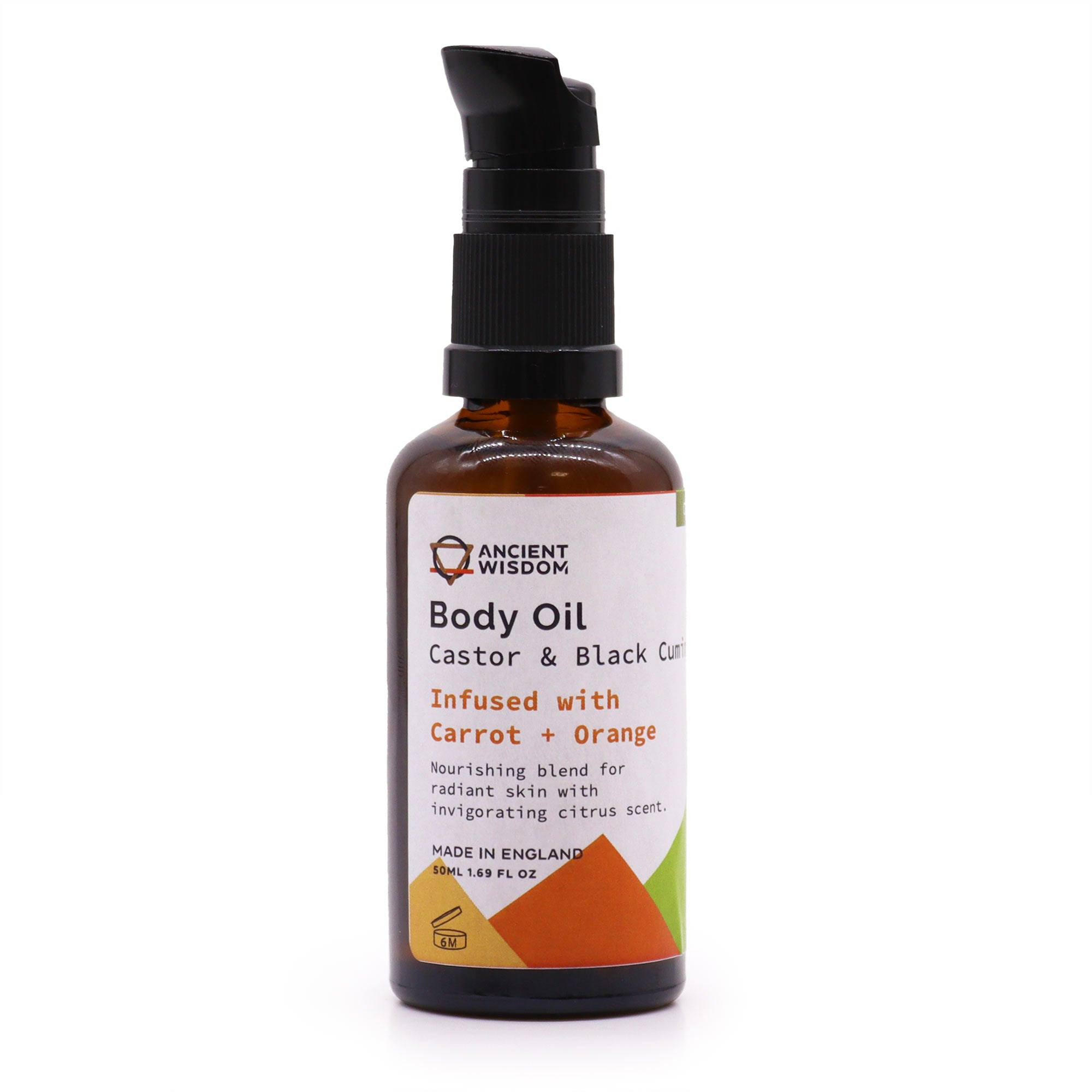 Carrot & Orange Organic Body Oil