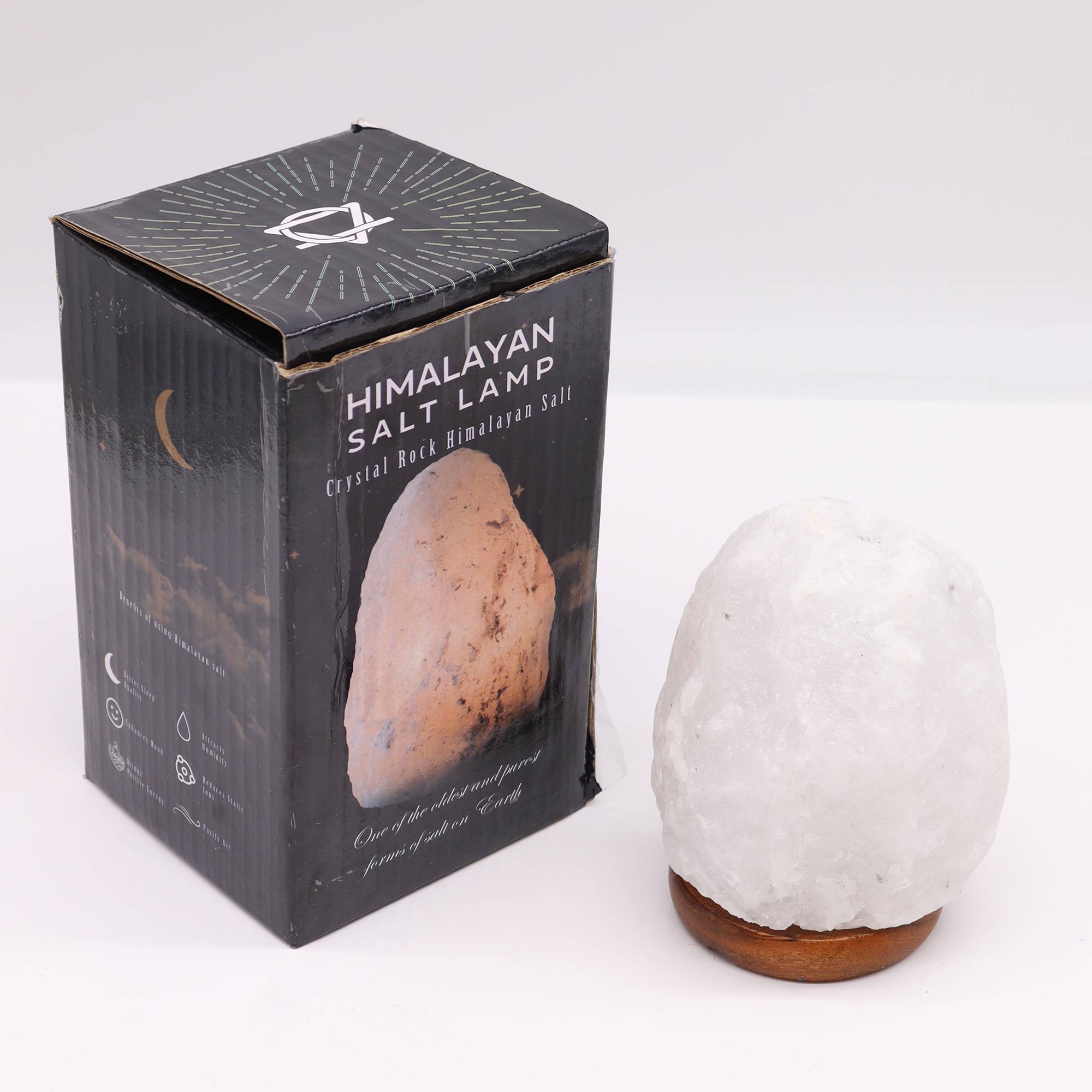 Crystal Rock Himalayan Salt Lamp - apx 1.5 - 2kg