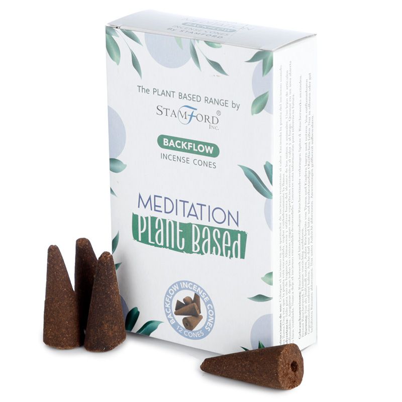 Meditation - Plant Based Back Flow Incense Cones