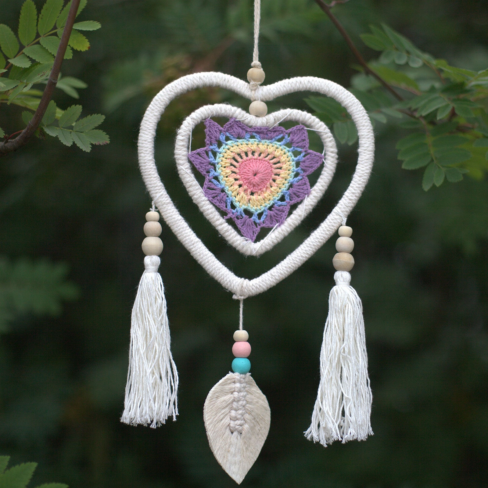 Multi Heart in Heart - Dream Catcher - Medium