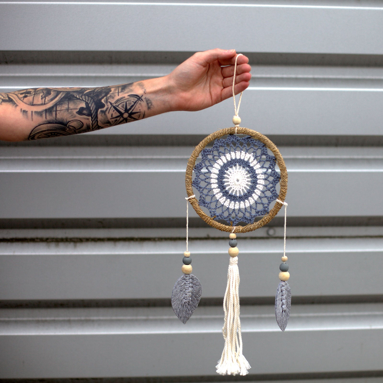 Grey Elemental Spirits - Dream Catcher - Medium