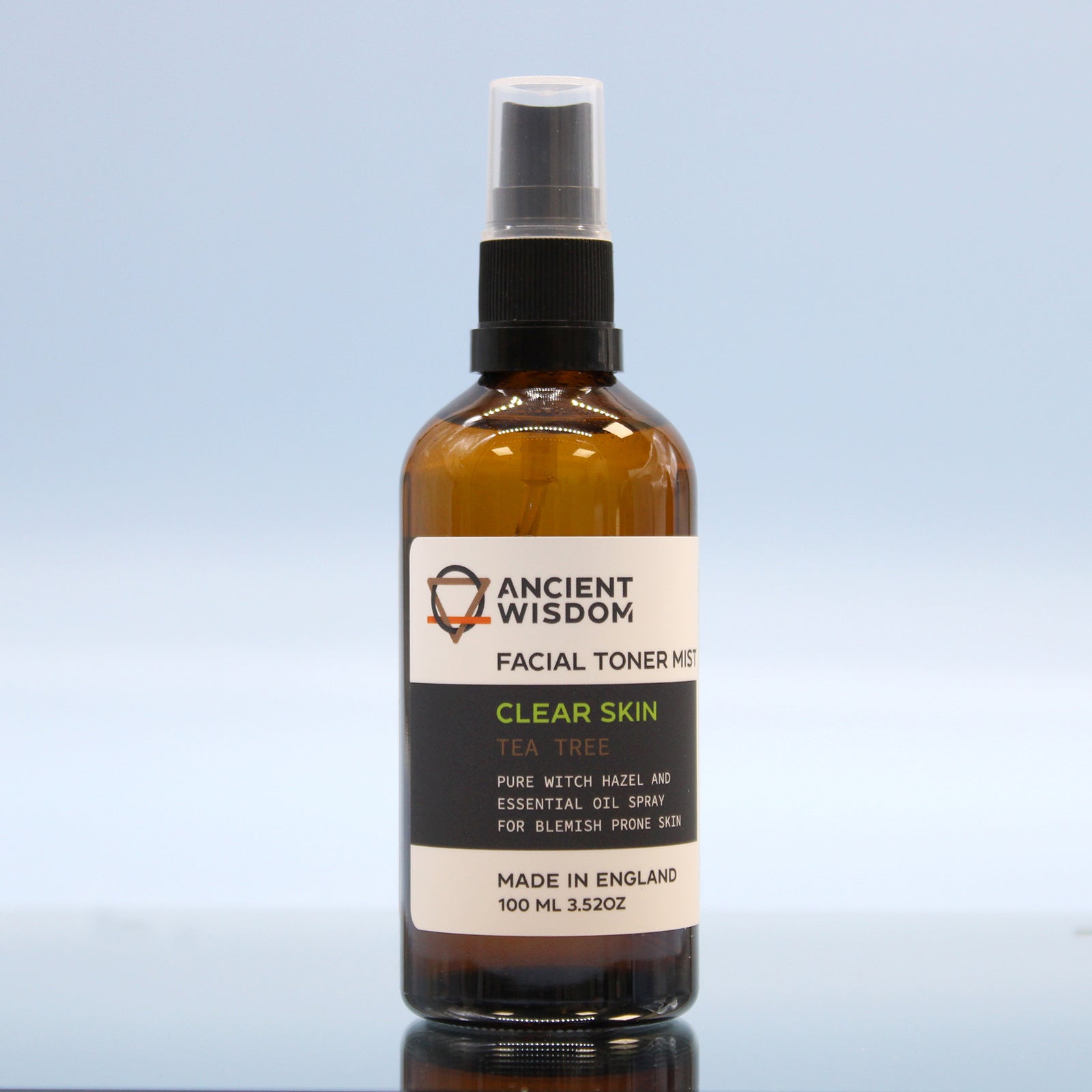 Witch Hazel with Tea Tree 100ml - Facial Toner Essential Oil Face Mist